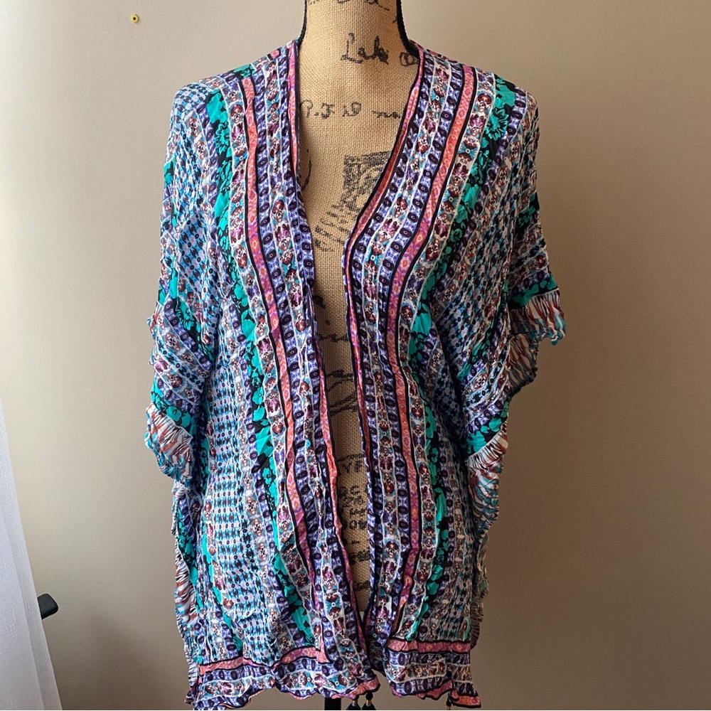 3 for 30$ Nanette Lepore open front beach cover up size S